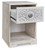 Ashley Paxberry Whitewash Nightstand EB1811-291