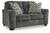Ashley Lonoke Gunmetal Loveseat