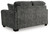 Ashley Lonoke Gunmetal Loveseat