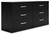Ashley Finch Black Dresser