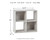 Ashley Paxberry Whitewash Four Cube Organizer