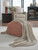 Ashley Anawood Brown Throw (Set of 3)