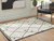 Ashley Fenriston Cream Black Medium Rug