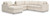 Ashley Modmax Oyster 6-Piece Sectional with Chaise 92103/17/46(3)/57/77