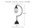Ashley Jae Antique Black Desk Lamp