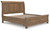Ashley Vandenmore Medium Brown King Storage Sleigh Bed