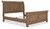 Ashley Vandenmore Medium Brown King Sleigh Bed