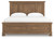 Ashley Vandenmore Medium Brown King Panel Storage Bed