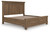 Ashley Vandenmore Medium Brown King Panel Storage Bed
