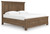 Ashley Vandenmore Medium Brown King Panel Storage Bed