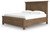 Ashley Vandenmore Medium Brown King Panel Storage Bed