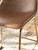 Ashley Crandox Brown Gold Dining Chair (Set of 2)