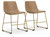 Ashley Crandox Brown Gold Dining Chair (Set of 2)