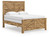 Ashley Branstony Brown Queen Crossbuck Panel Bed