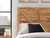 Ashley Branstony Brown Queen Crossbuck Panel Bed