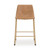 Ashley Crandox Brown Gold Counter Height Barstool (Set of 2)