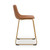 Ashley Crandox Brown Gold Counter Height Barstool (Set of 2)