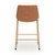 Ashley Crandox Brown Gold Counter Height Barstool (Set of 2)
