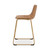 Ashley Crandox Toast Gold Counter Height Barstool (Set of 2)