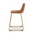 Ashley Crandox Toast Gold Counter Height Barstool (Set of 2)