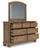 Ashley Vandenmore Medium Brown Dresser and Mirror