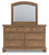 Ashley Vandenmore Medium Brown Dresser and Mirror