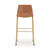 Ashley Crandox Brown Gold Bar Height Bar Stool (Set of 2)