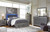 Ashley Lodanna Gray Queen Panel Bed with 2 Storage Drawers B214/54S/57/96