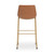 Ashley Crandox Toast Gold Bar Height Bar Stool (Set of 2)
