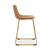 Ashley Crandox Toast Gold Bar Height Bar Stool (Set of 2)