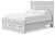 Ashley Fenderport Tan Queen Panel Storage Bed