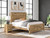 Ashley Branstony Brown King Crossbuck Panel Bed