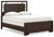 Ashley Covetown Dark Brown Queen Panel Bed