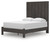 Ashley Parlayon Charcoal Queen Panel Bed