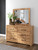 Ashley Branstony Brown Dresser and Mirror