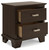 Ashley Covetown Dark Brown Nightstand