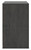 Ashley Parlayon Charcoal Nightstand