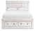 Ashley Fenderport Tan Queen Panel Storage Bed B100/13/B1170/54S/57/95