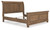 Ashley Vandenmore Medium Brown California King Sleigh Bed