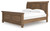 Ashley Vandenmore Medium Brown California King Sleigh Bed