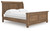 Ashley Vandenmore Medium Brown California King Sleigh Bed