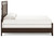 Ashley Covetown Dark Brown King Panel Bed