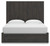 Ashley Parlayon Charcoal King Panel Storage Bed