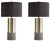 Ashley Jacek Gray Brass Finish Table Lamp (Set of 2)