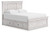 Ashley Fenderport Tan Queen Panel Storage Bed B100/13/B1170/54/57/60/95