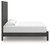Ashley Parlayon Charcoal King Panel Bed
