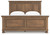 Ashley Vandenmore Medium Brown California King Panel Bed