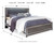 Ashley Lodanna Gray King Panel Bed
