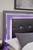 Ashley Lodanna Gray King Panel Bed