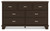Ashley Covetown Dark Brown Dresser